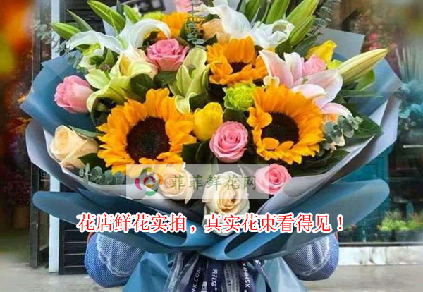 乌海花店鲜花实拍,乌海真实花束看得见!